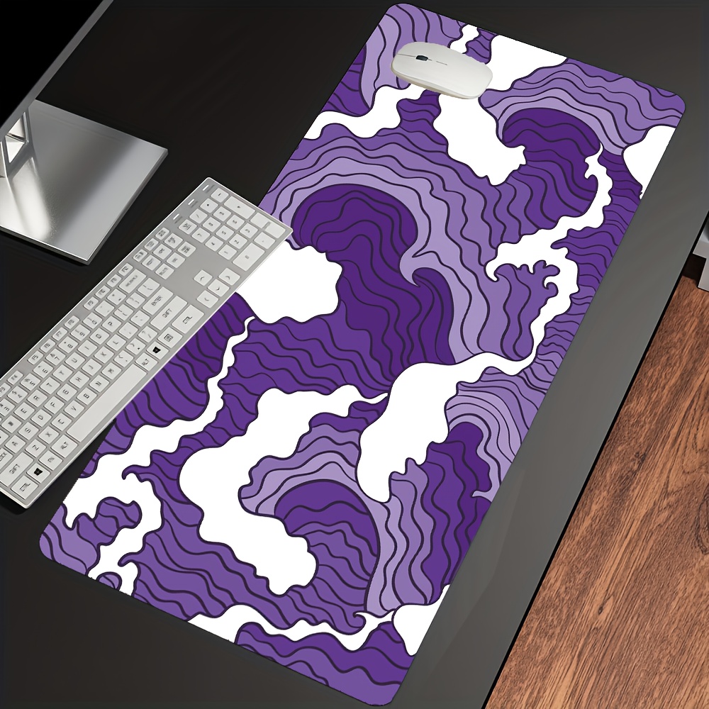 Paarse en witte golven kunst b - Tradescantia Purple recensie en prijs